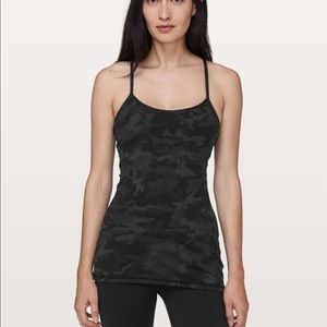 NWT lululemon Power Y Tank* Luon (ICMG colour )